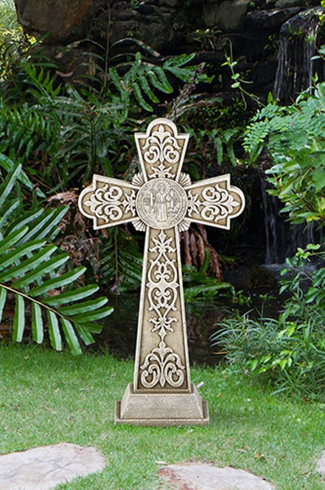 Amazon.com : Garden Crosses and Crucifixes Avalon Gallery Saint